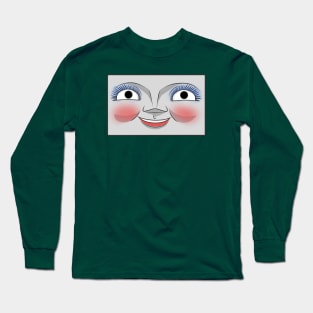 Daisy Happy Face Long Sleeve T-Shirt